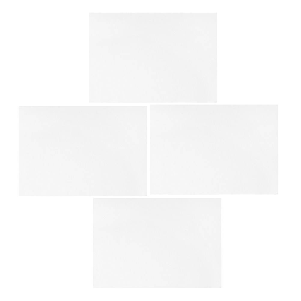 Embroidery Stabilizer Backing - 4 Fogli Adesivi Stabilizzatori Idrosolubili per
