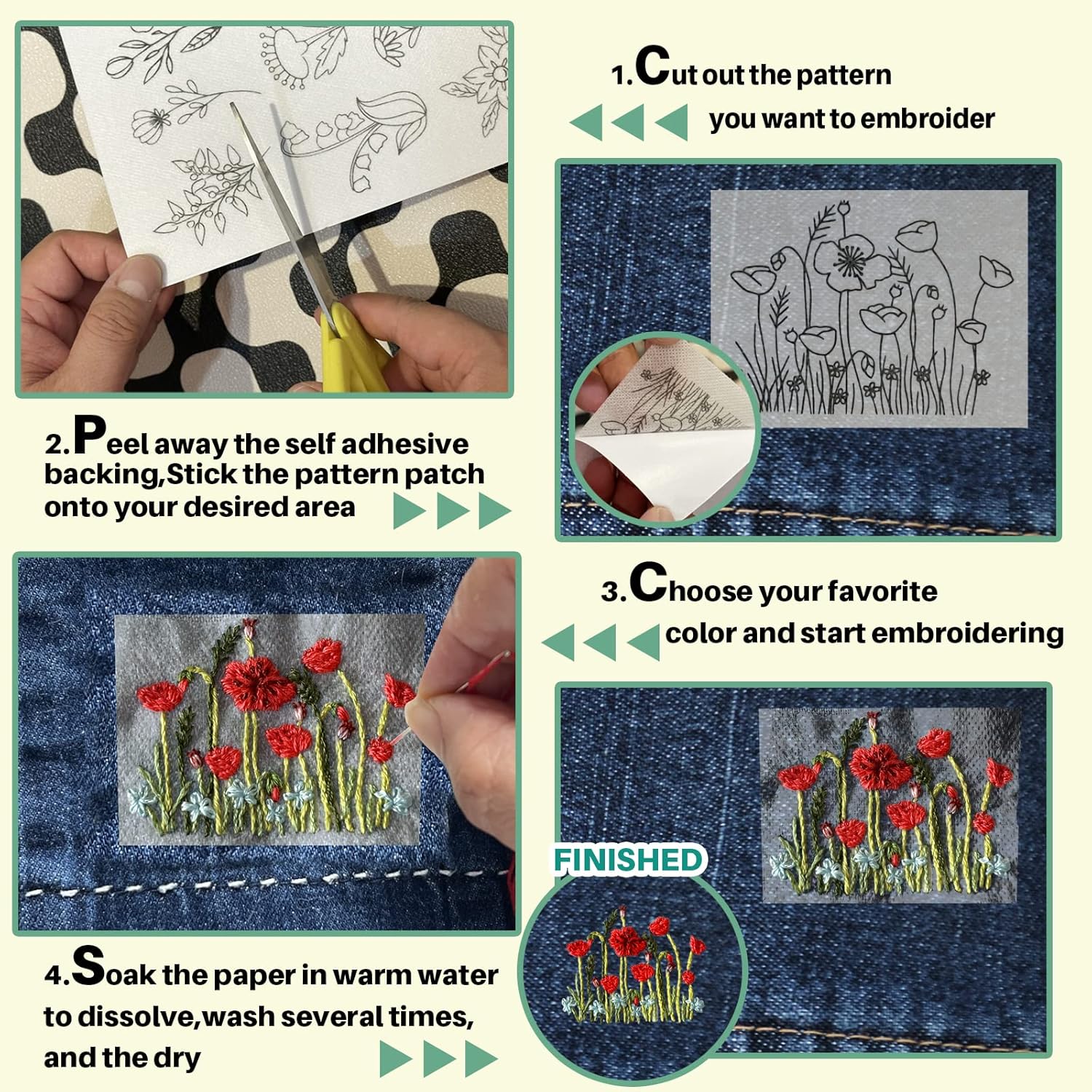 Carta per ricamo idrosolubile  - Embroidery Stabilizer Backing recensione e prezzo