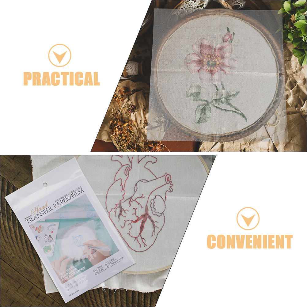 8 Pezzi di Trasferibili per Ri - Embroidery Stabilizer Backing recensione e prezzo