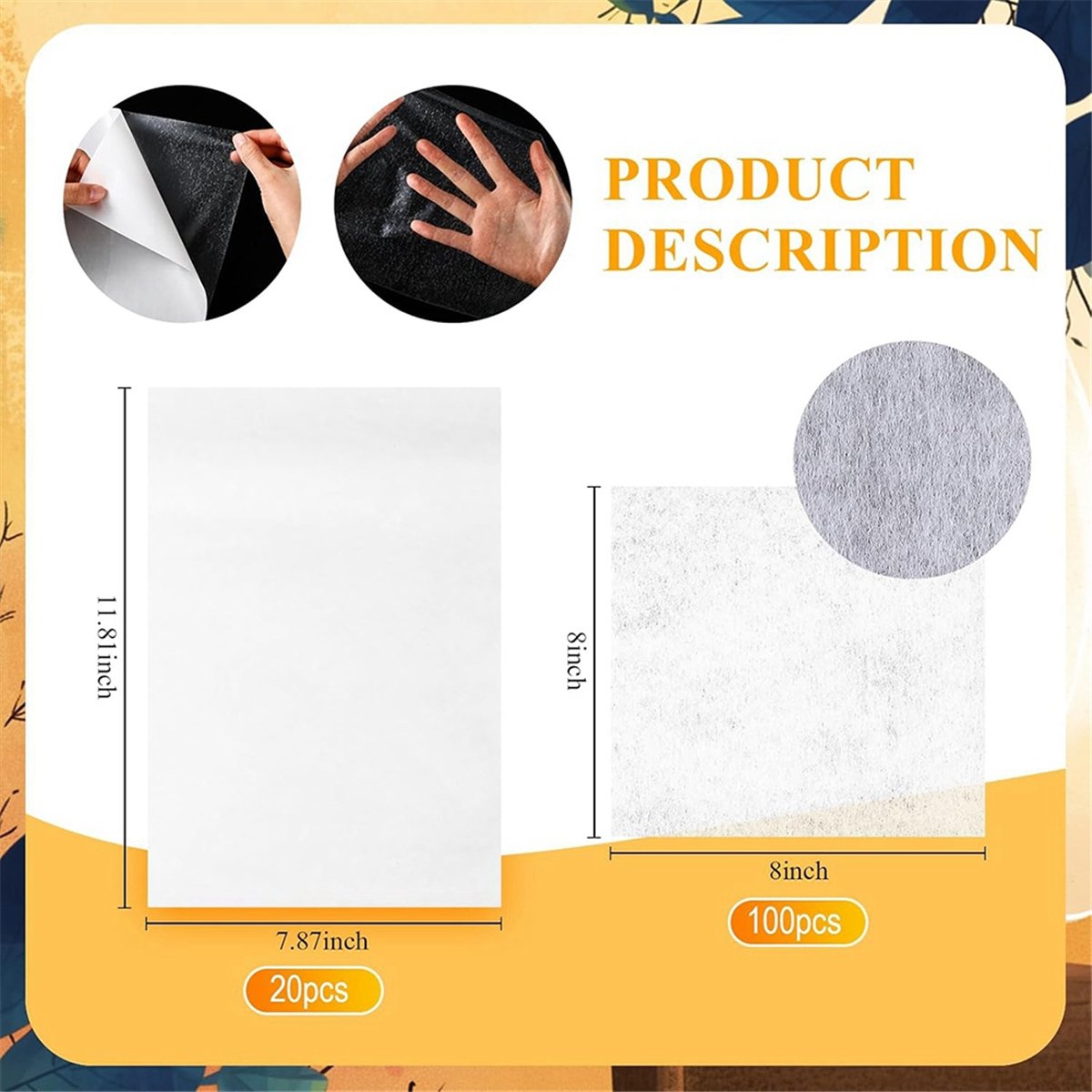 Offerta Speciale: 20 Fogli Ade - Embroidery Stabilizer Backing recensione e prezzo