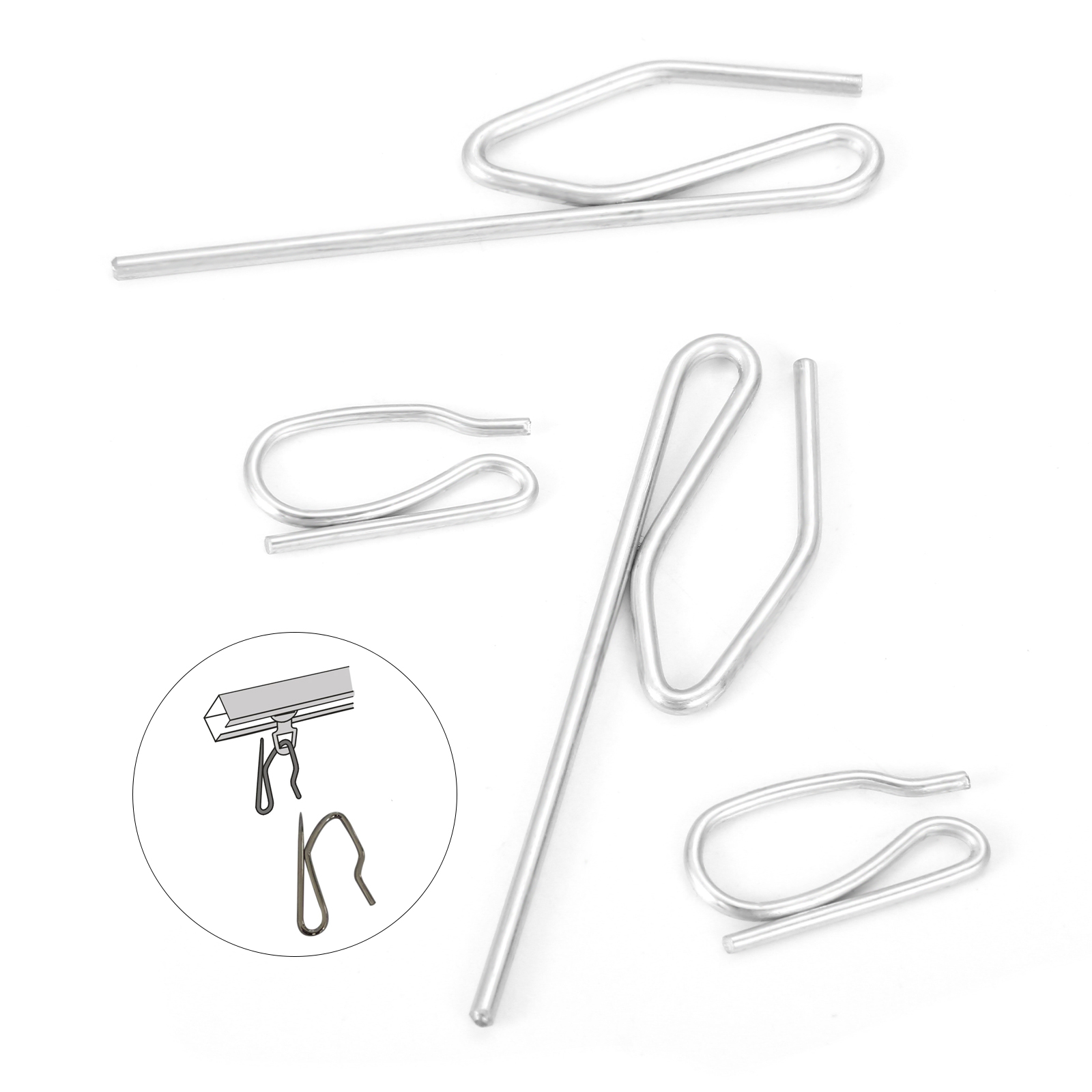 Ganci per tende in acciaio met - Commercial Offset Printing recensione e prezzo