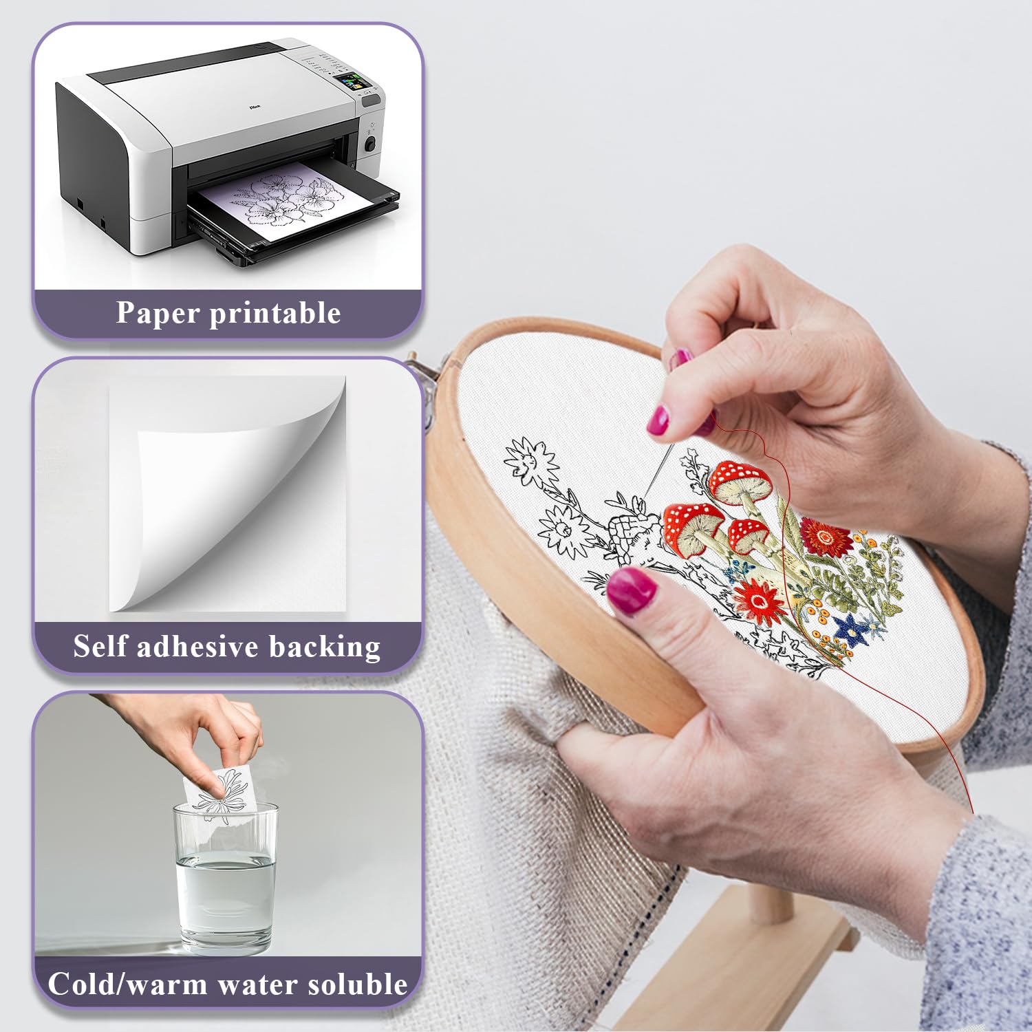 10/5 pezzi stabilizzatore per  - Embroidery Stabilizer Backing recensione e prezzo